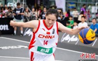 中国三人篮球男队摘银创历史 女队获铜牌