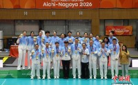 （爱知·名古屋亚运会）中国女排完胜日本 实现亚运三连冠
