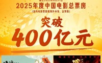 400亿元！2025年中国电影总票房持续飙红,400亿元！2025年中国电影总票房持续飙红