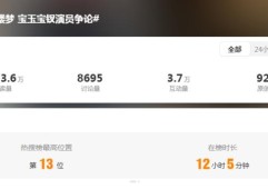 “宝玉宝钗演员争论”上热搜 专家回应