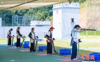 福建省运会飞碟项目在清流鸣枪开赛